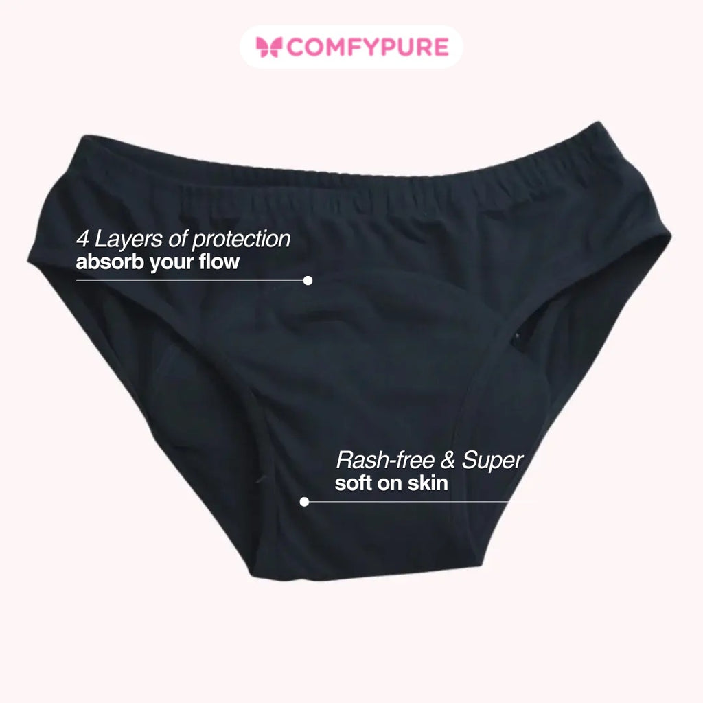 ComfyPure Flow Freely – Reusable Period Panties <br> (BUY 1 GET 1 FREE)