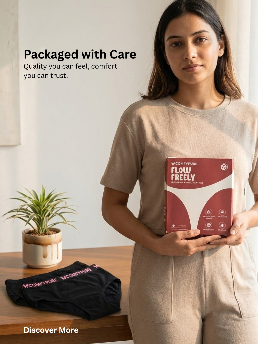 ComfyPure Flow Freely - Reusable Period Panties